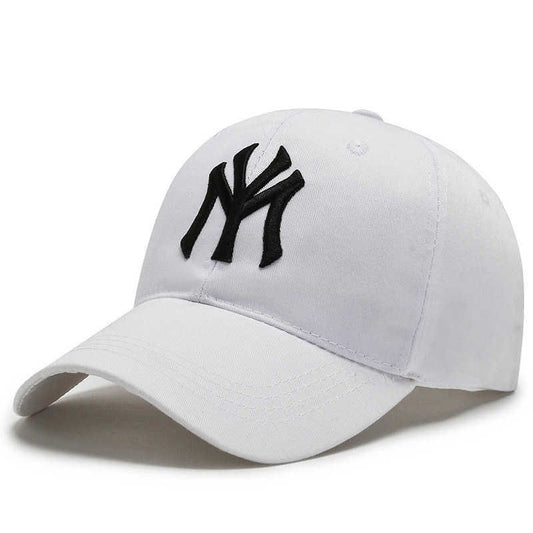 My Logo White Unisex Cotton Caps - Capwale