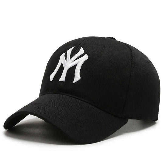My Logo Black Unisex Cotton Caps - Capwale
