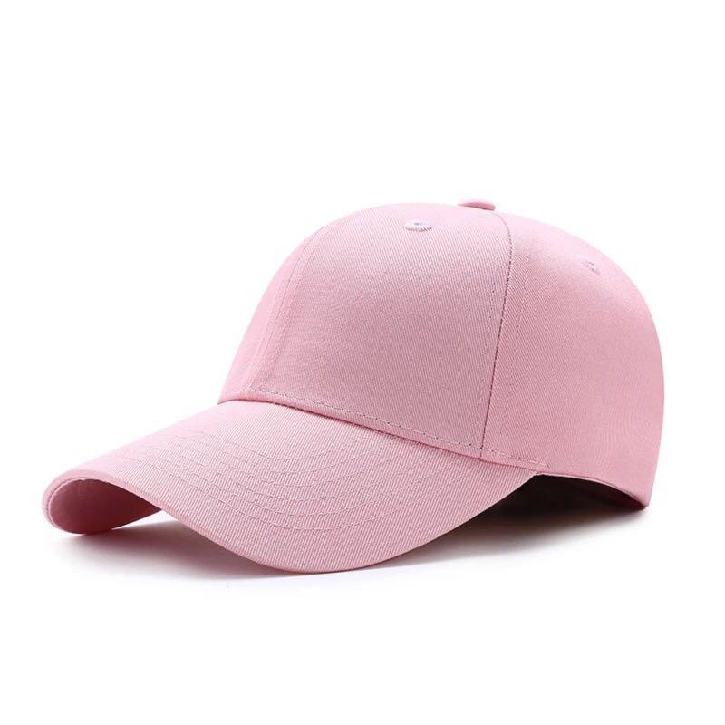 Unisex Plain Cotton Caps - Capwale