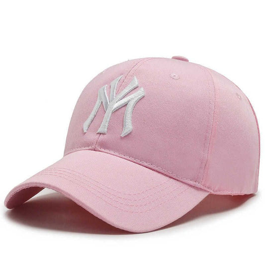 My Logo Pink Unisex Cotton Caps - Capwale