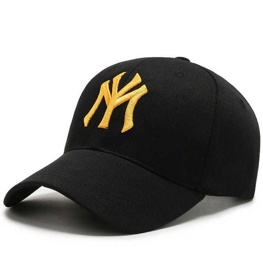 My Logo Black Unisex Cotton Caps - Capwale
